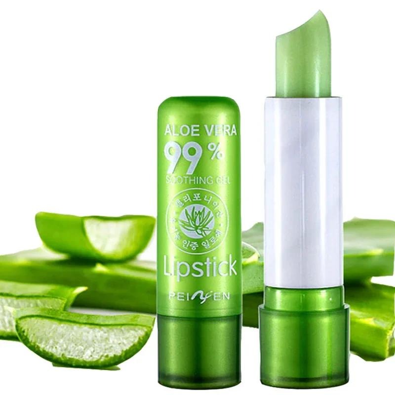 Aloe Vera Color-Changing Lip Balm – Long-Lasting & Moisturizing