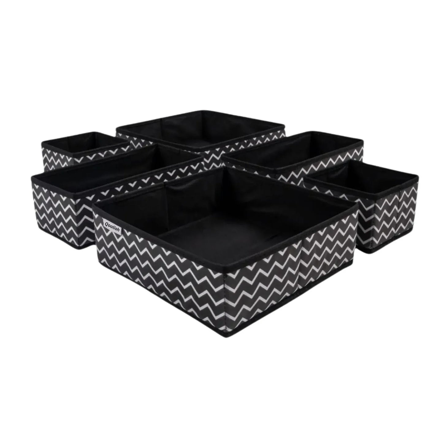 Drawer Organizer Set(Pack of 3) Portable, Adjustable, Expandable, Durable Organizers for Cosmetics, Underwear, Bras, Socks, Ties, Belts, Clothes